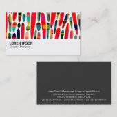 Hi-Phi - 0321 – カラーのカラーのコラージュ効果150222 名刺 (正面/裏面)