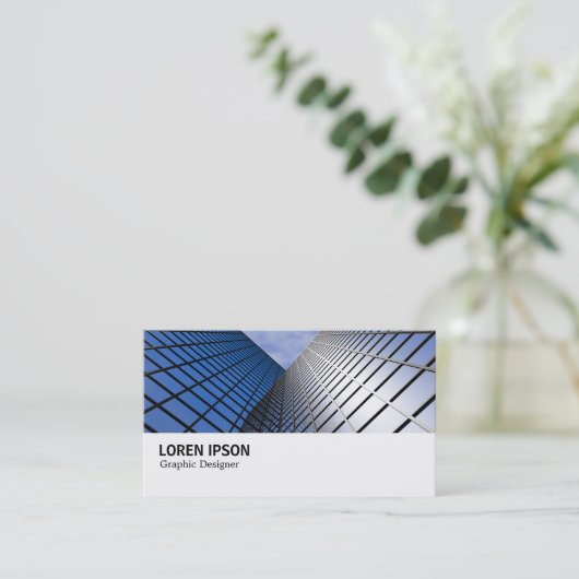 Hi-Phi - 0368 – 反射オフィスブロック 名刺 (スタンド正面)