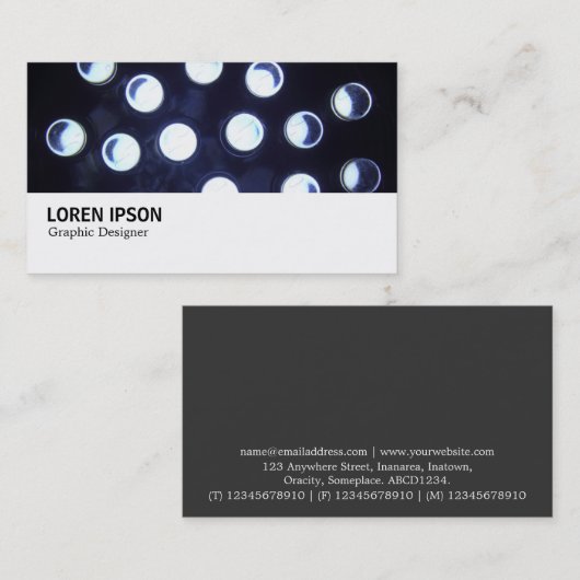 Hi-Phi - 0370 - LEDライト 名刺 (正面/裏面)