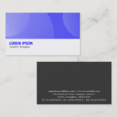 Hi-Phi - 070 – ブルーバブル 名刺 (正面/裏面)