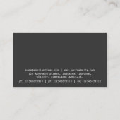 Hi-Phi - 084 – タイプライター 名刺 (裏面)