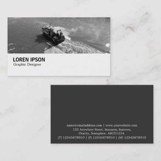 Hi-Phi - 094 - Little Trawler 名刺 (正面/裏面)