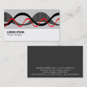 Hi-Phi - Sound Wave 名刺 (正面/裏面)