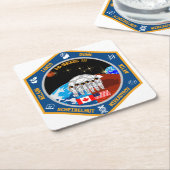 HI-SEAS IIIのコースター スクエアペーパーコースター (アングル)