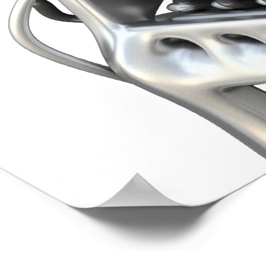 Hi-tech and ecology ポスター (角)