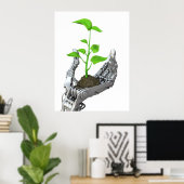 Hi-tech and ecology ポスター (ホームオフィス)