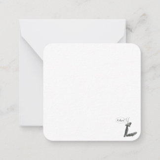 Hi there! Praying Mantis ノートカード