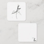 Hi there! Praying Mantis ノートカード (正面/裏面)