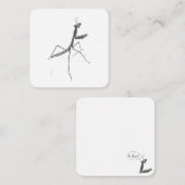 Hi there! Praying Mantis ノートカード (正面/裏面)