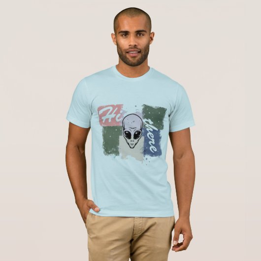  “Hi there” Tシャツ (正面フル)