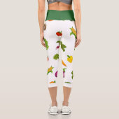 Hi waisted Capris カプリレギンス (裏面)