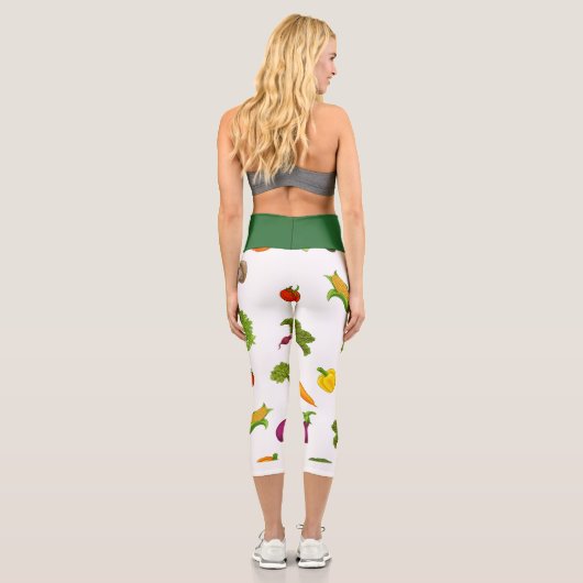 Hi waisted Capris カプリレギンス (裏面)