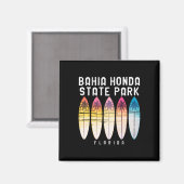 Hia Honda State Park Florida Surfboard Women Men  マグネット (正面/裏面)