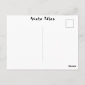 Hianimalおもしろいから元気いっぱいのリス ポストカード (裏面)