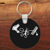 Hiar Stylist、My haircut equipment キーホルダー (正面)