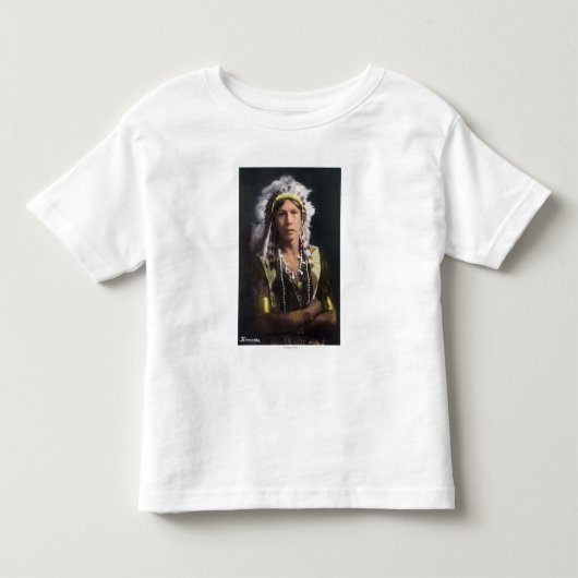 Hiawathaのポートレート トドラーTシャツ (正面)