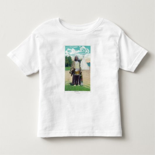 Hiawathaのポートレート# 2 トドラーTシャツ (正面)