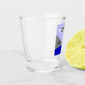 Hiawatha, I'm Home Cartoon ショットグラス (左)