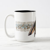 Hibbyのサーフボードバンドマグ ツートーンマグカップ (左)