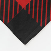 Hibearnateのシロクマ及びバッファローの点検の格子縞は フリースブランケット (角)