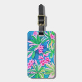 Hibiscusラゲッジタグ ラゲッジタグ (正面縦)