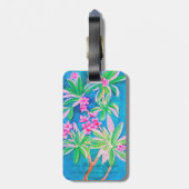 Hibiscusラゲッジタグ ラゲッジタグ (裏面縦)