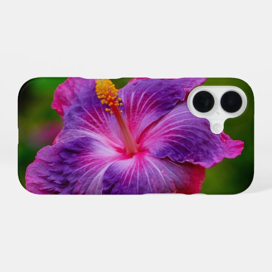 Hibiscus Flower iPhone 7 Case Mate Tough 16ケース (裏面横)