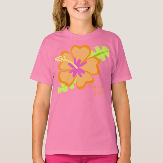 Hibiscus Summer of 2011 T-Shirt Tシャツ (正面)