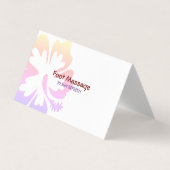    HibiscusBusinessカード 名刺 (正面)