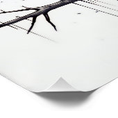 Hiboux minimaliste ポスター (コーナー)