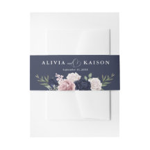 hicエレガント赤面ネイビーブルー結婚ズ