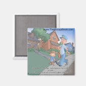 Hiccupブックマグネット – The Mailman マグネット (正面/裏面)