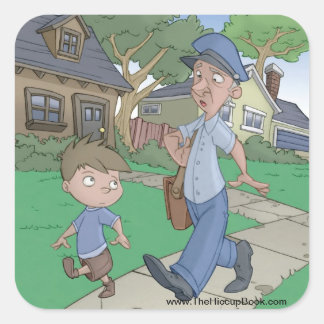 Hiccup Book stickers, The Mailman （シート6） スクエアシール