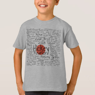 Hickey 2018の赤の点のワイシャツ tシャツ