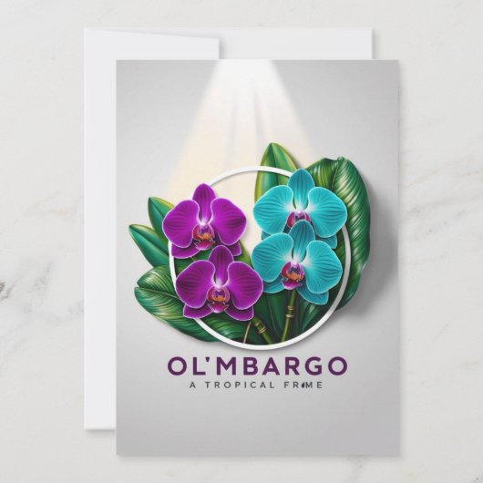 hid夜の経験は花についてだけではない 招待状 (裏面)