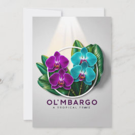 hid夜の経験は花についてだけではない 招待状