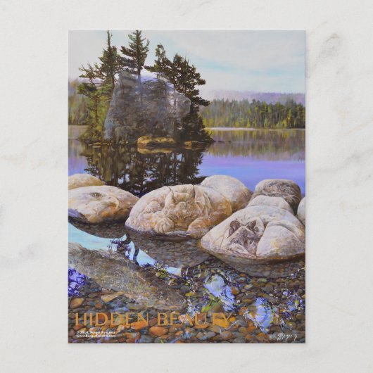 Hidden Beauty Painting ポストカード (正面)