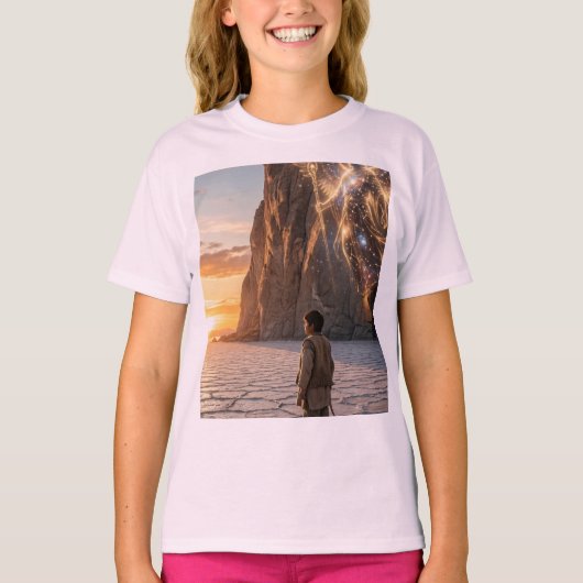 Hidden Destiny Desert Shadow Fantasy  Tシャツ (正面)