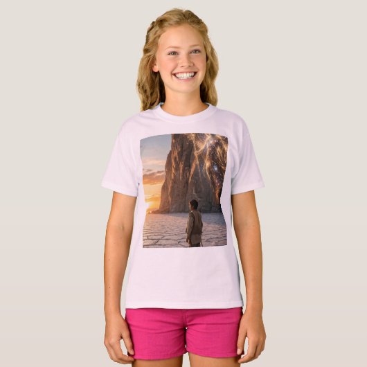 Hidden Destiny Desert Shadow Fantasy  Tシャツ (正面フル)