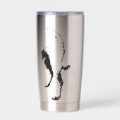 Hidden Grin Terrier Joy 保温保冷タンブラー (背面)