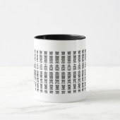 Hidden in Faith – He saw a mess. Still chose me マグカップ (中央)