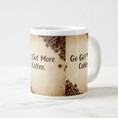 Hidden Message Coffee Mug - Go Get More ジャンボコーヒーマグカップ (正面右)