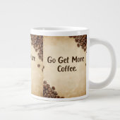 Hidden Message Coffee Mug - Go Get More ジャンボコーヒーマグカップ (右)