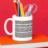 Hidden Message Funny Coffee Keeps Me Sane コーヒーマグカップ