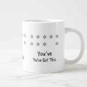 Hidden Message You've Got This Surprise Mug ジャンボコーヒーマグカップ (右)