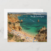 Hidden Paradise Praia Do Camilo, Algarve，ポルトガル ポストカード (正面/裏面)