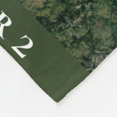 Hidden Woodland Lake Tabletop Gaming Map TTRPG フリースブランケット (角)