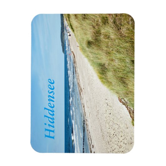 Hiddenseeビーチ マグネット (縦)