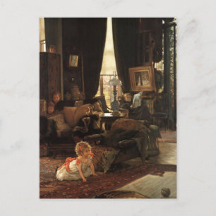 HideおよびSeekファインアート ポストカード