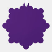 HideとSeek Bigfootに堪能おもしろい オーナメントカード (裏面)